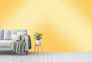 Pastel Yellow Dots