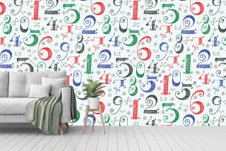 Hand Drawn Doodle Numbers V2