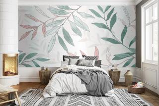 Leaf Style V4 | Mural Wallpaper