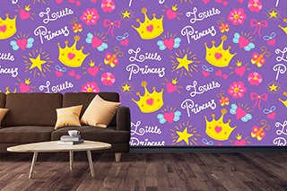 Little Princess Cute Girl Background