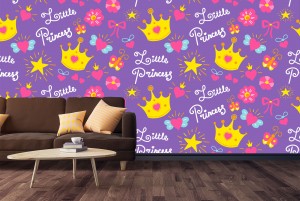 Little Princess Cute Girl Background